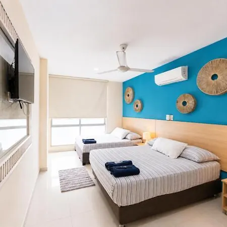 Apartamento Refugio Junto Al Mar En El Cabrero Cartagena